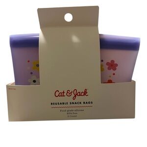 Reusable snack bags. Set of 2